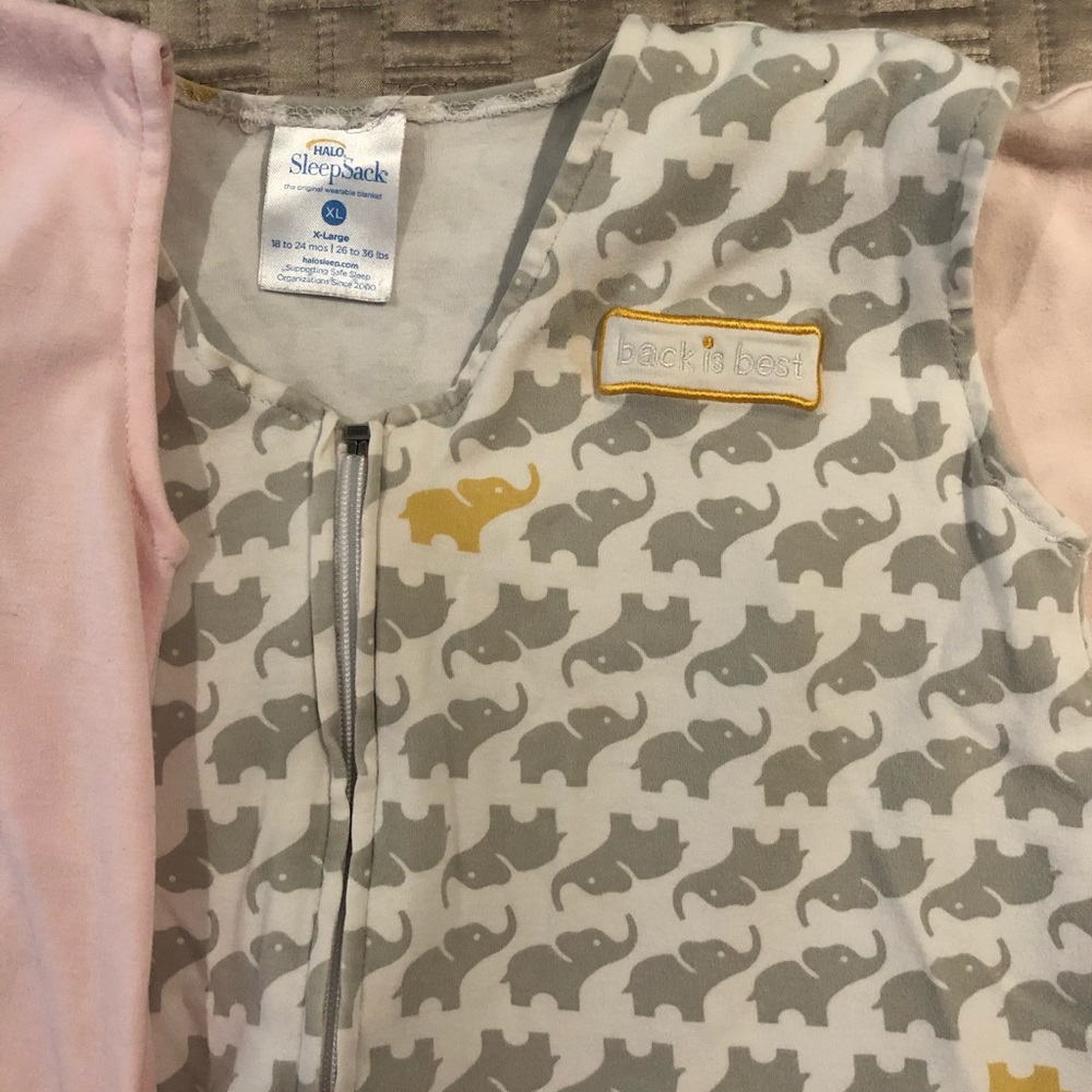 3 Halo sleep sacks in size 18-24 mo (xl)